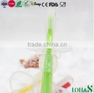 Wholesale FDA&LFGB Silicone Baby Bendable Training Toothbrush photo-2