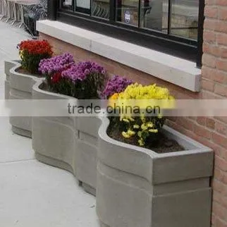 Fiberglass or Poly Resin Planters Wanted