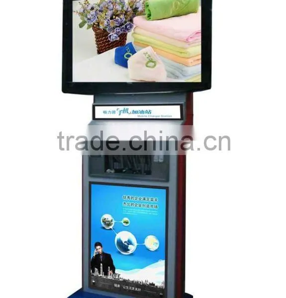 Remote Control 46'' Screen Advertising Display, lcd display advertising monitor