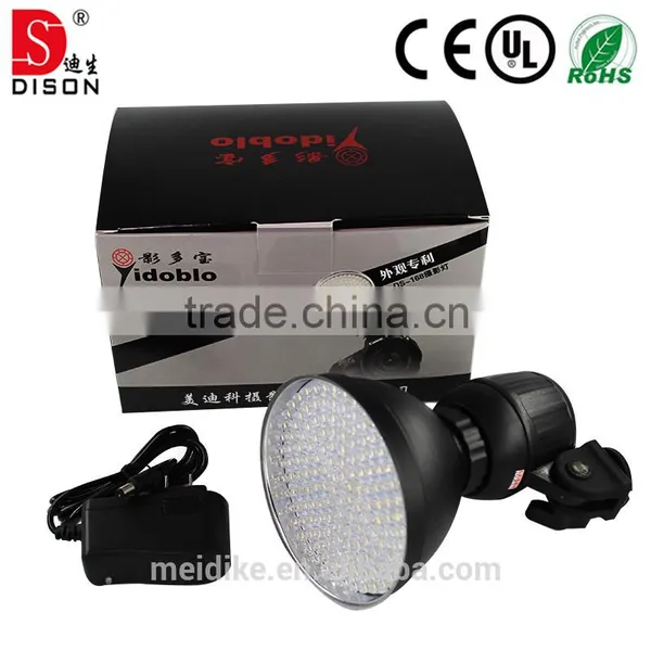 Dison DS-168 Video Light Led With Hot Shoe, Indoor Light up Clothing , Photography Equipment Supplier's Choice photo-6