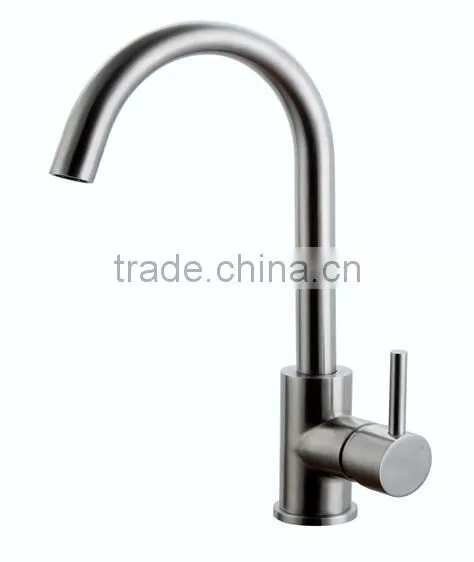 Top-rated Stainless Steel Kitchen Faucet Brush Nickel photo-3