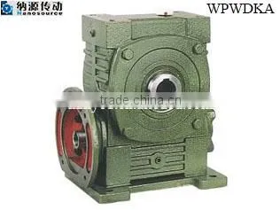Wpwdka Cast Iron Small Transmission Gearbox/electric Motor Reduction Gearbox