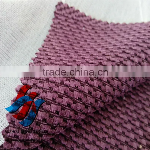 Jiangsu Factory Poly/Nylon Corduroy Sofa Fabric photo-4