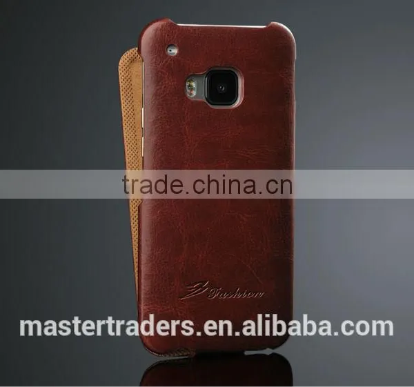 Original Fashion 64 Grain Flip PU Leather Case For HTC One M9 MT-3555 photo-6