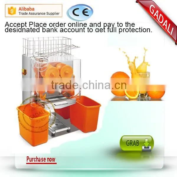 Hot Sale Orange Juice Squeezer, Auto Orange Juicer, Mechanical Orange Juicer(ZQW-2000E-2)