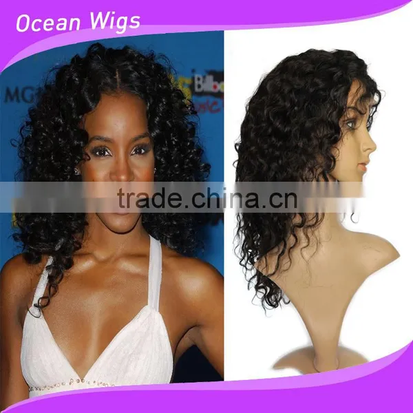 12inch Blond Color Human Hair Short Bob Lace Front Wig With Bang photo-6