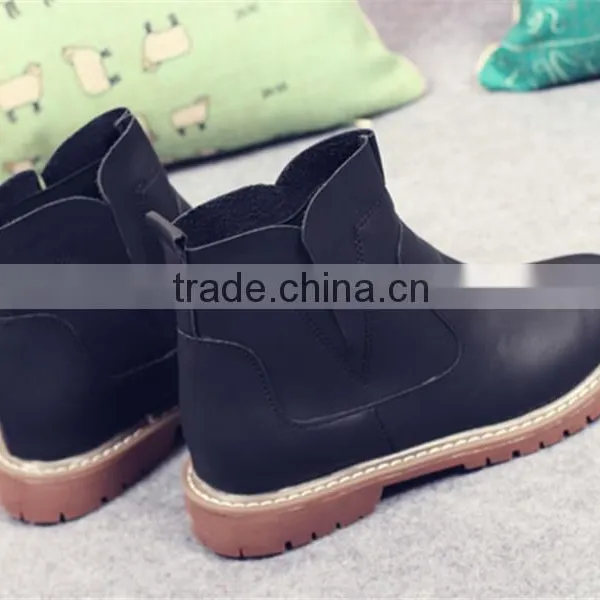 Plastic Ankle Boots for Women Rubber Cowboy Rain Boots Women Made in China XT-DA0764 photo-4
