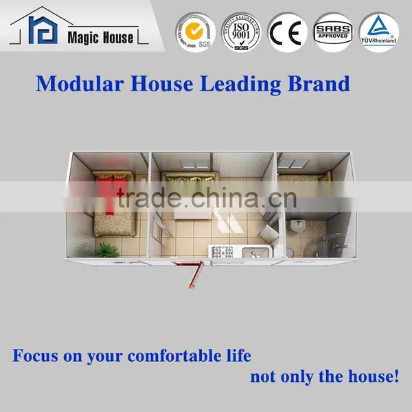 Cheap EPS Sandwich Prefabricated House for Temporary Residential Usage photo-2