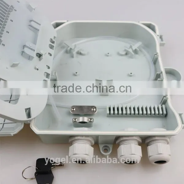 China Supplier O Ptical Plastic Box 12 Core Fiber Optic Termination Splitter Box photo-5