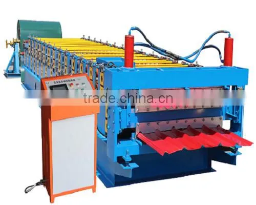840+850 Double Deck Double Layer Roll Forming Machine photo-2