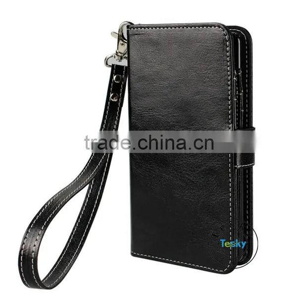 Hot Selling Wallet Leather Case With Hand Scrap for LG G3 photo-2