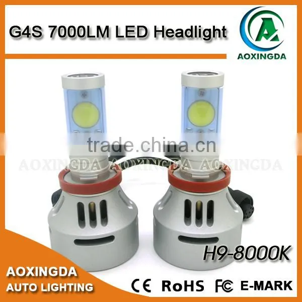 4S 7000LM H9 High Intense LED Headlight Upgrade photo-4