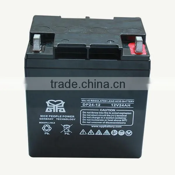 Electric Motorcycles 12V24Ah Maintenace Free Long Distance Service Battery for Electric Motorcycle Scooter Quality Choice photo-2