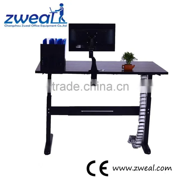 Handle Crank Adjustable Height Standing Desk Frame photo-4