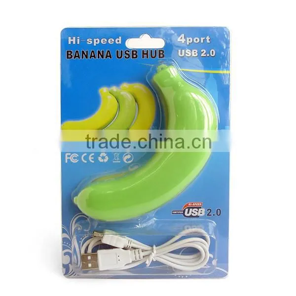 Fruit Shape USB Hub Banana Hub 4 Port Usb Hub 2.0 photo-6