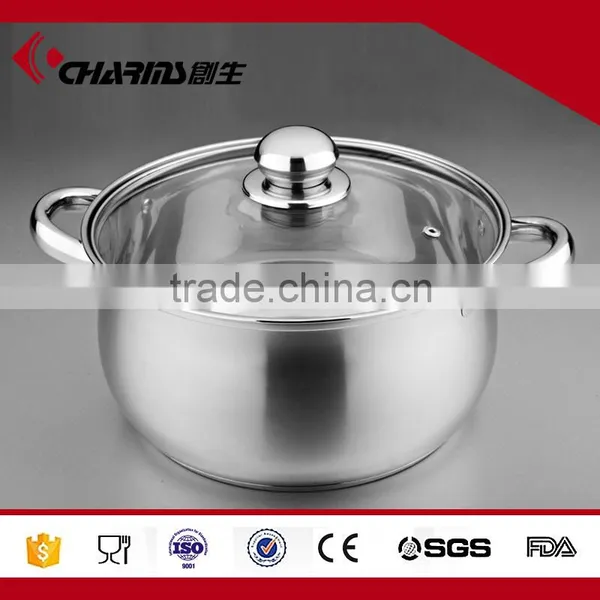 Stainless Steel Cookware Set With Heat-Resistant Handles and Heat-Resistant Glass Lids photo-2