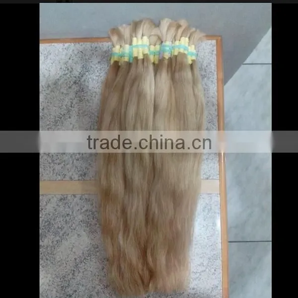 Express Factory Price Human Hair Brazilian Bulk Hair Extensions Without Weft photo-4