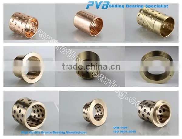 Bronze CuSn8 Bushing,PRM404420 Rolled Bronze Bearing,Split Bronze Bushes