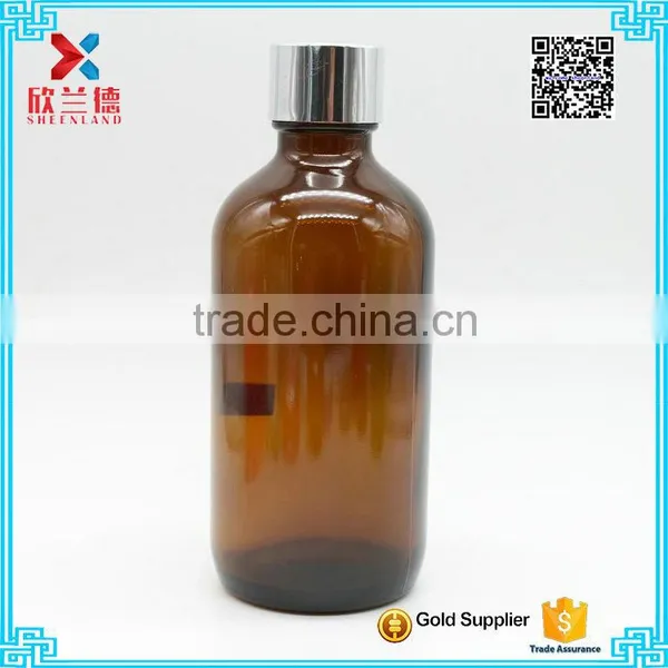 Hot Selling 250ml High Quality Amber Round Medicine Bottle photo-5