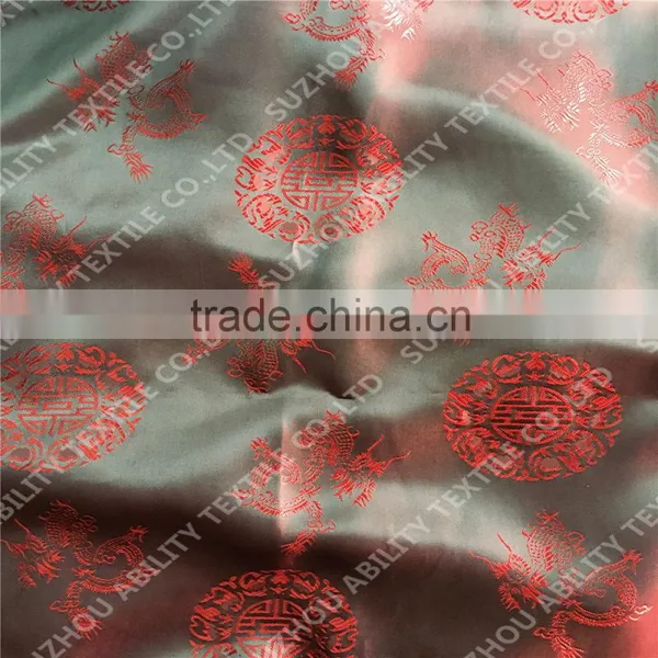 High Quality Polyester Jacquard Lining Fabric for Backpacks Luggage/bags photo-5