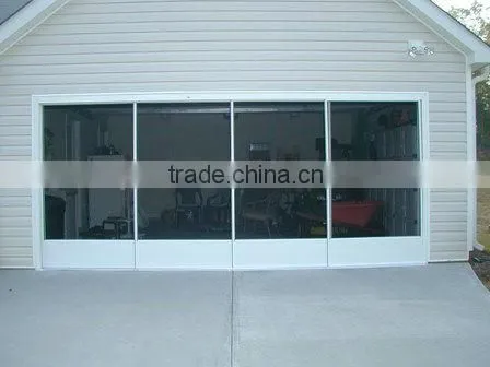 garage sliding screen door glass garage doors in guangzhou factory