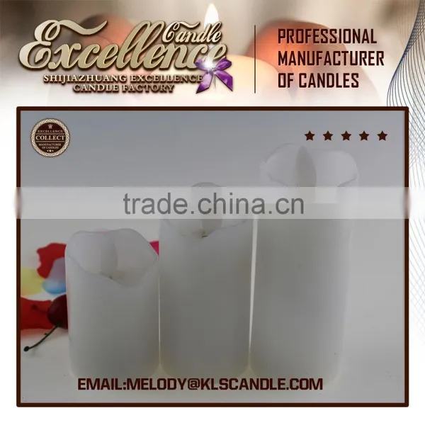 Set of 3 Flameless LED Candle With Moving Flame Wick photo-4