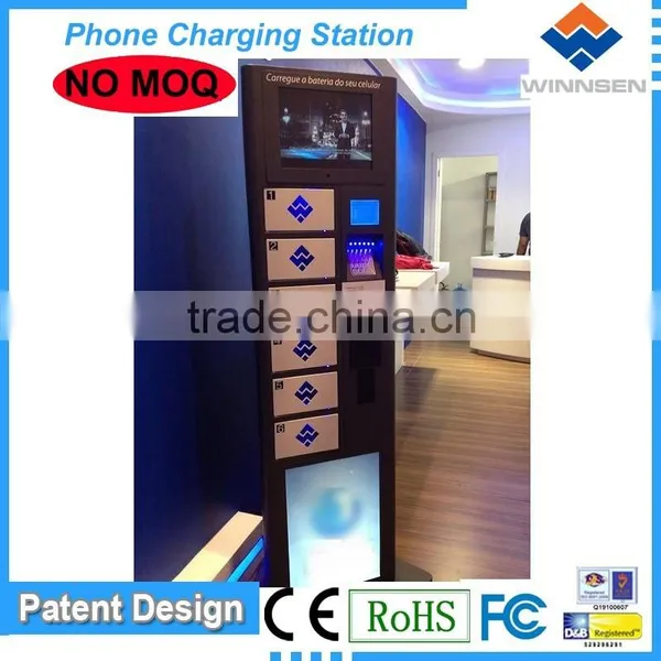 RFID Operated Cell Station, Locker Emergency Mobile Phone Charging Station for Restaurant, Mobile Phone Lockers APC-06A photo-5