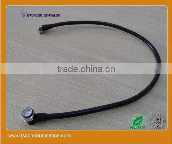 1/2'' Superflexible Cable Assembly 7/16 Male to 7/16 Male Right Angle Connector photo-6
