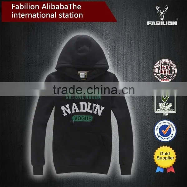 The New Large Size Men's Fleece Spot Round Collar for Youth Popular Hoodies photo-2