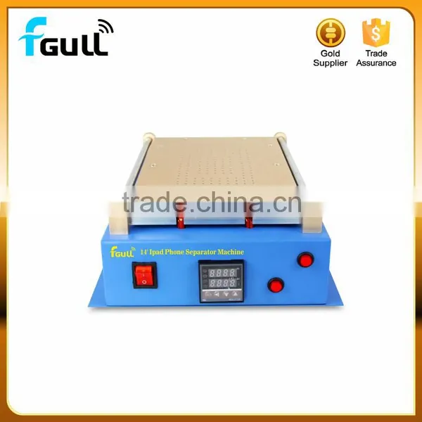 Metal Body Built-in Vacuum Pump Mobile Phone LCD Touch Screen Separator Machine Max 12inch Lens Glass Repair + 100m Cutting Wire photo-5
