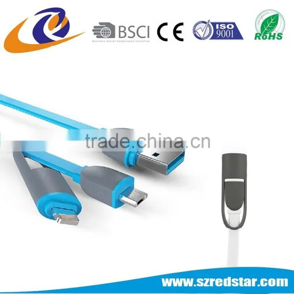 2 in 1 Universal Android IOS Charging Cord & Data Cable Quality Choice
