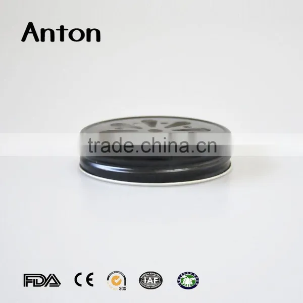 Silver Engraving Screw Tin Cover Caps photo-3