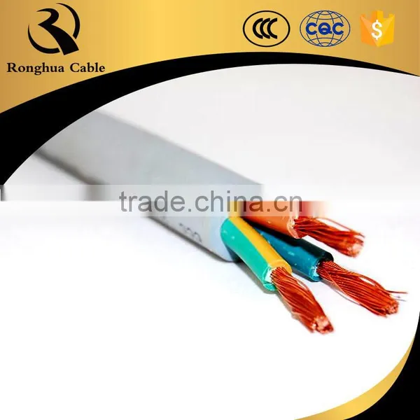 Professional China Manufacurer PVC Rubber Electrical Power Cable 3x2.5mm2 photo-2