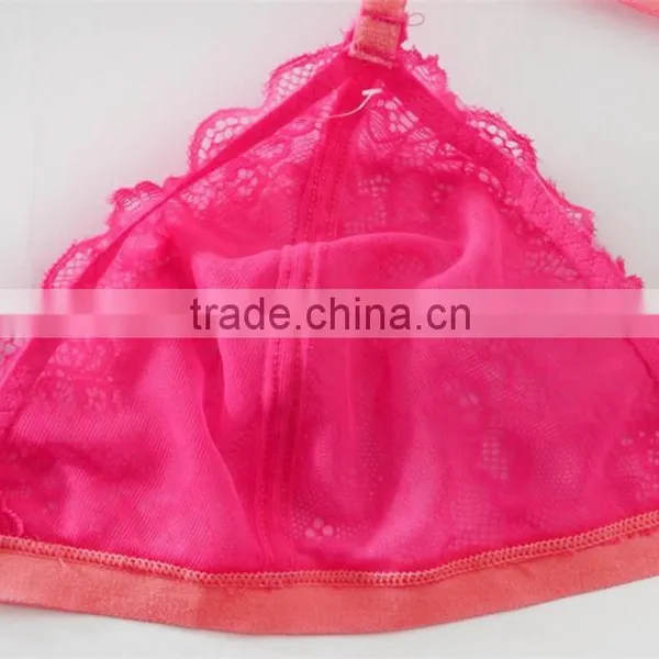 Europe Well Popular Floral Sheer Lace Bralette,wholesale Sexy Lace Bra photo-4