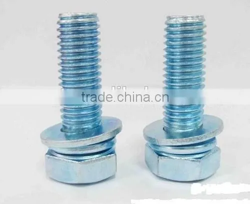 Hex Bolts Nuts Fasteners DIN933 DIN931 Low Carbon Steel 4.8 6.8 8.8,, 15 photo-5