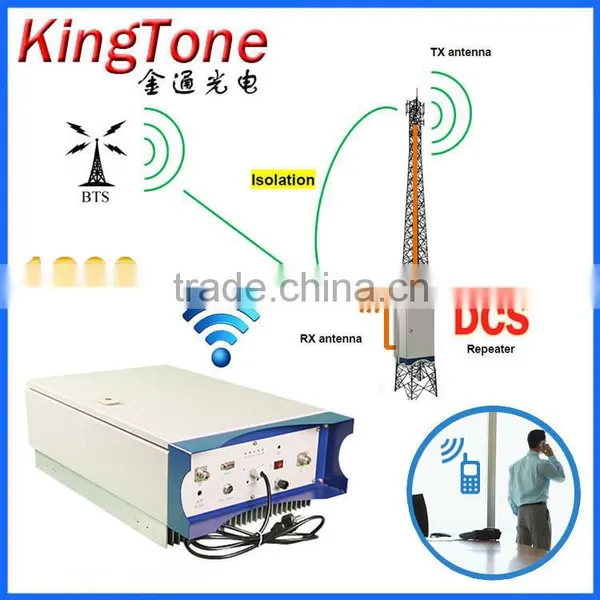 Kingtone DCS1800MHz Mobile Signal Repeater Amplificador GSM/DCS Professional Outdoor GSM Repeater 1710~1785/1805~1880 Repeater