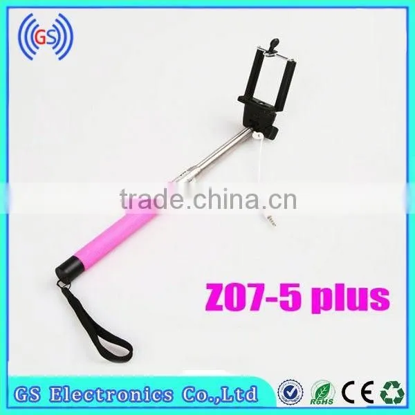 New Products 2015 Monopod Selfie Stick With Bluetooth Remote Shutter Z07-5 Plus Paypal Accepted photo-5