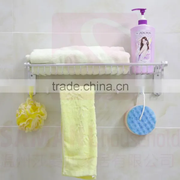 2016 Aluminum Wall No Nail Mounted Bathroom Towel Rack