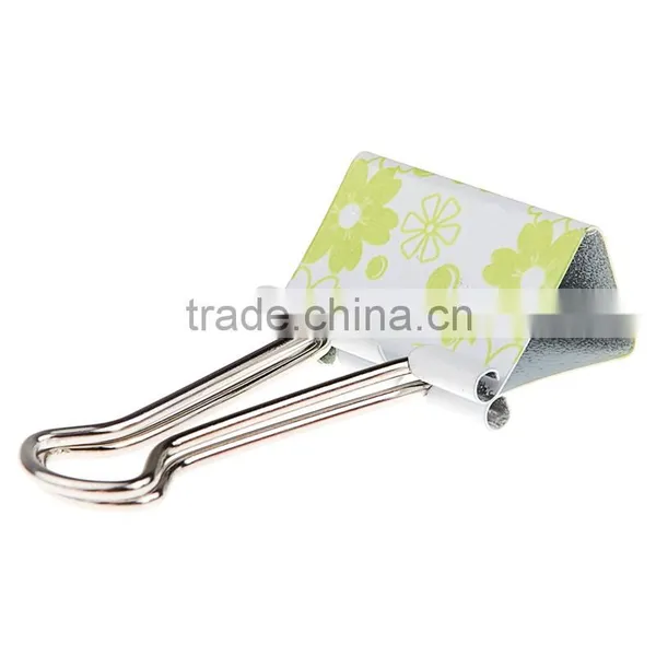 Spring Customized Pattern Binder Clips With Best Price photo-3
