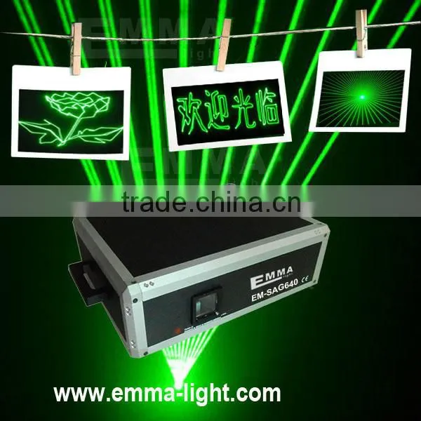 2w Green Laser Light Show / 10w Green Laser Projector / Lasershow