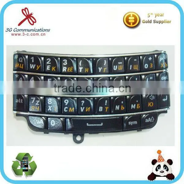 Original Black and White Mobile Phone Keypad for Blackberry BB 9790 Russian Kepad for Blackberry 9790 Keyboard in Low Price photo-2