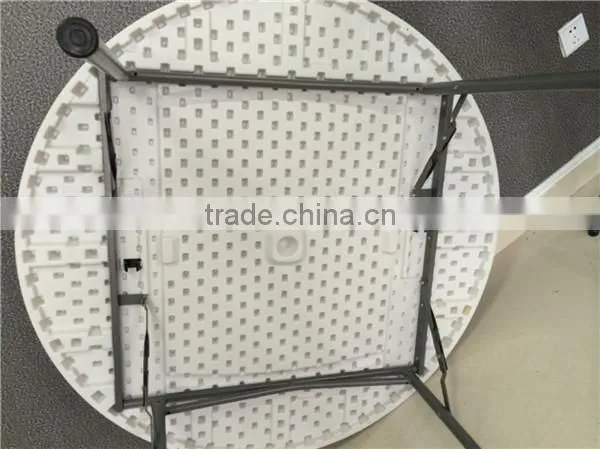 4ft Popular Outodoor Furniture Folding Round Plastic Table for Events Use at Factory Price photo-3