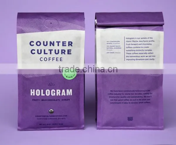 Custom Made Instant Coffee Packaging Sachet Bags With Coffee Design photo-4
