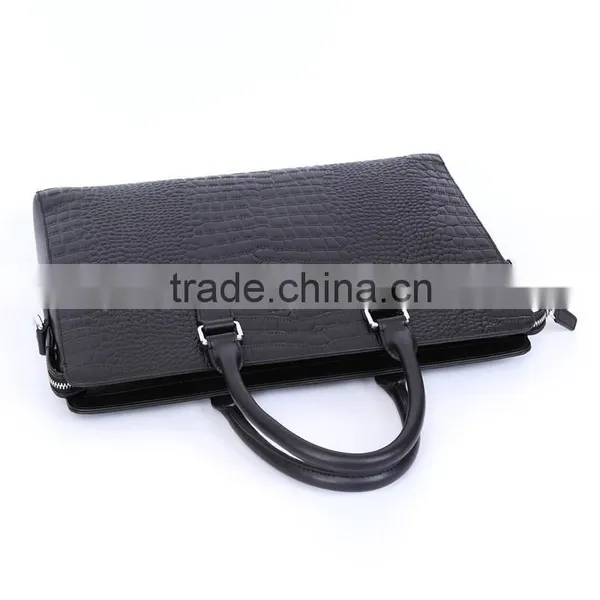 Wholesale Price Briefcase Men's Luxury Briefcase Crocodile Leather Briefcase photo-4