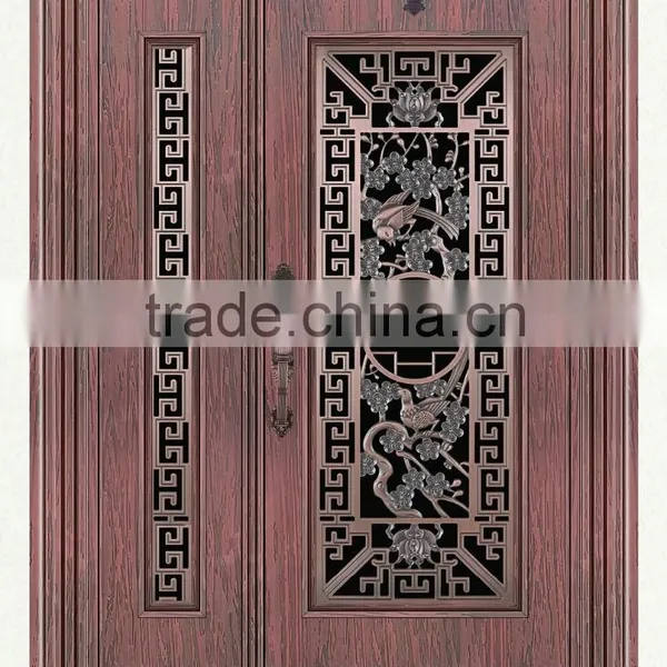High Quanlity Cheap Turkey Style Stainless Security Steel Seamless Door
