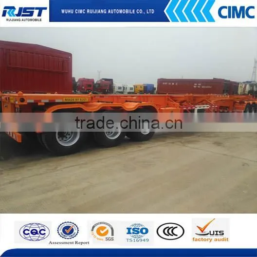 Hot Sale !CIMC Brand Container Skeleton Trailer photo-2