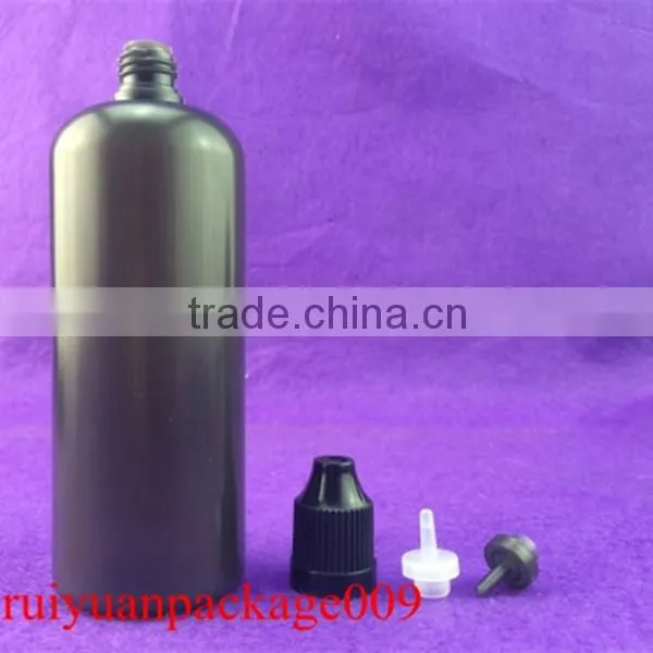 15ml 30ml 50ml 60ml 100ml 120ml Black Dropper Bottle Plastic Child Proof Supplier Supplier's Choice photo-2
