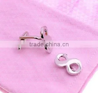 Polishing Brass Metal Cufflinks For Men photo-2