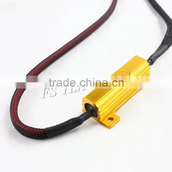 h4 h7 h8 h9 H11 9005 9006 Error Canceller Led Load Resistor 50w Harness Cable for Bmw vw photo-5