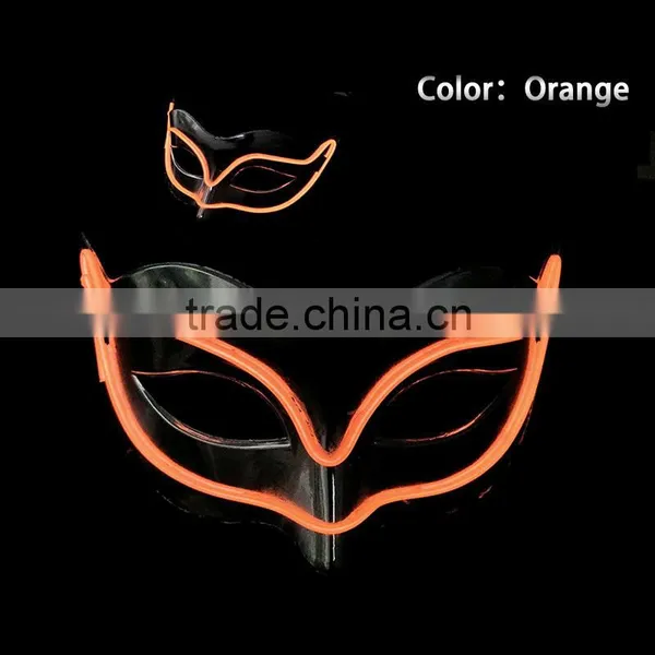 2016 Wholesale El Wire Light up Mask/Light Up EL Mask / el Wire Mask With High Quality Quality Choice photo-4